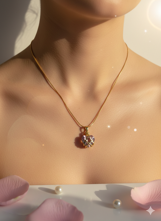 The Pinkheart Necklace