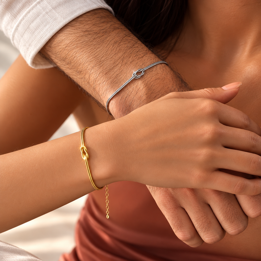 Forever Knot Bracelets [Set Of Two]