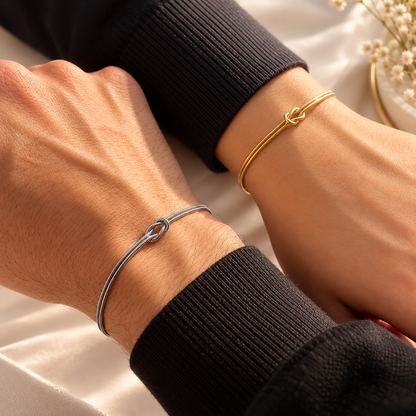 Forever Knot Bracelets [Set Of Two]