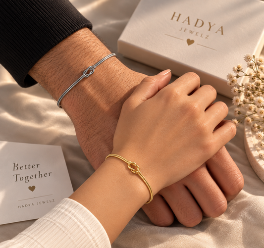 Forever Knot Bracelets [Set Of Two]