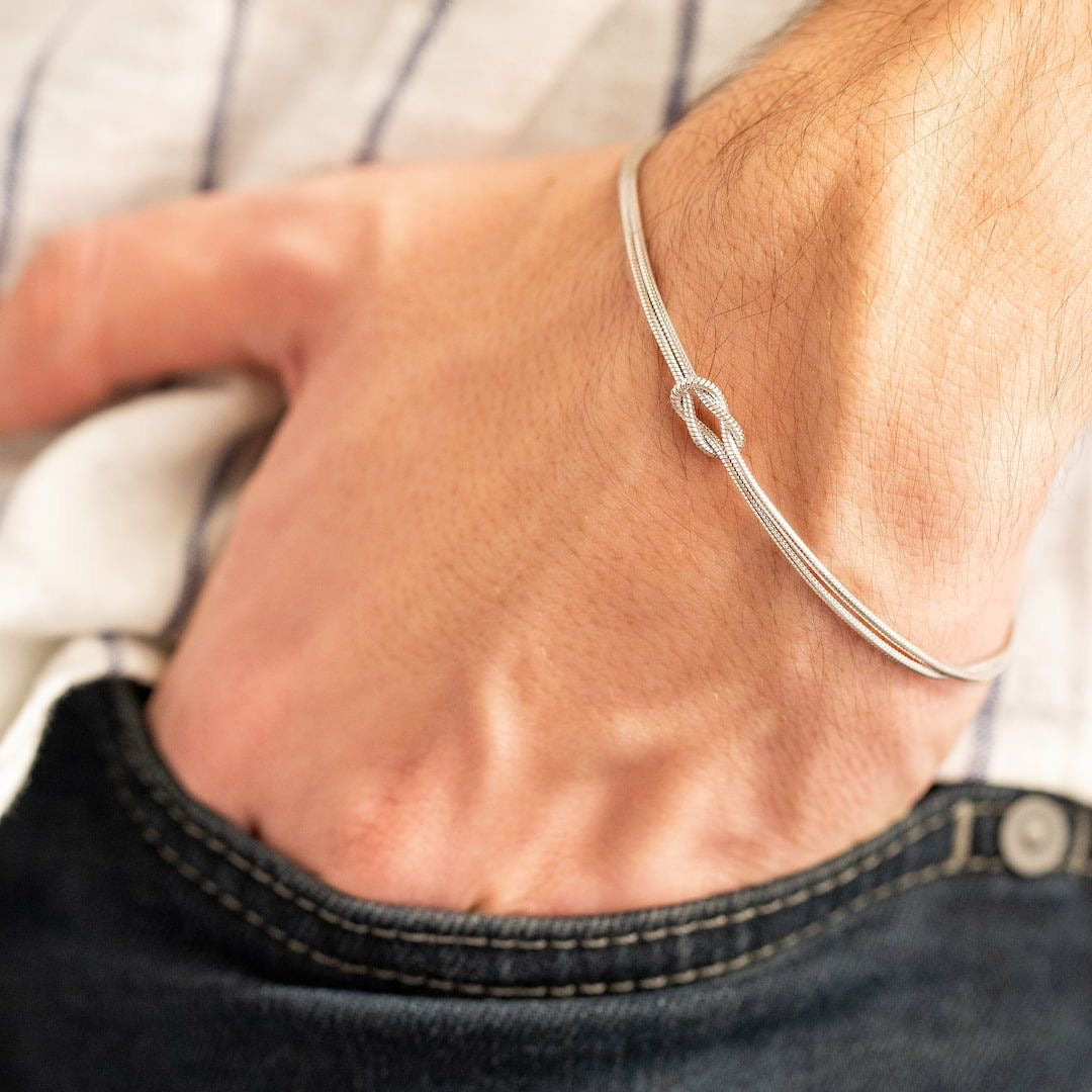 Forever Knot Bracelets [Set Of Two]