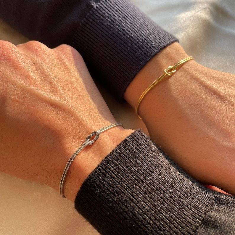 Forever Knot Bracelets [Set Of Two]