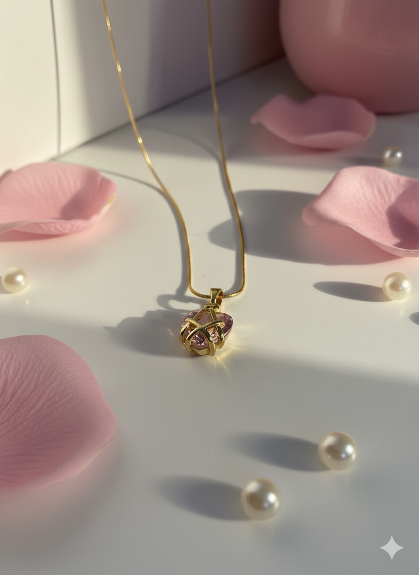 The Pinkheart Necklace