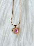Blush Heart Necklace