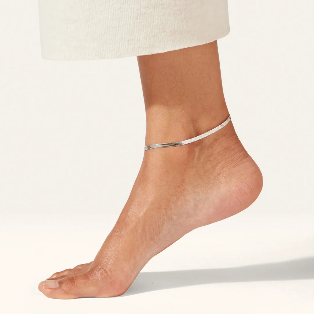 Stainless Steel Snake Anklet